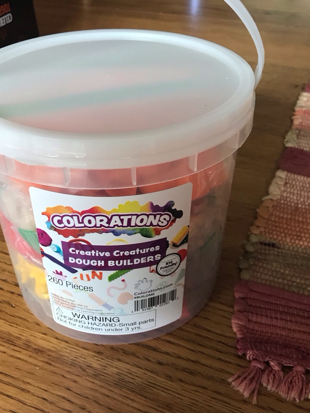 Colorations Creative Creatures Dough Builders 260-Piece Set Multicolor